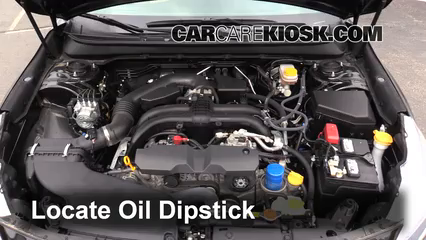 Check Power Steering Level Subaru Legacy (2015-2019) - 2015 Subaru
